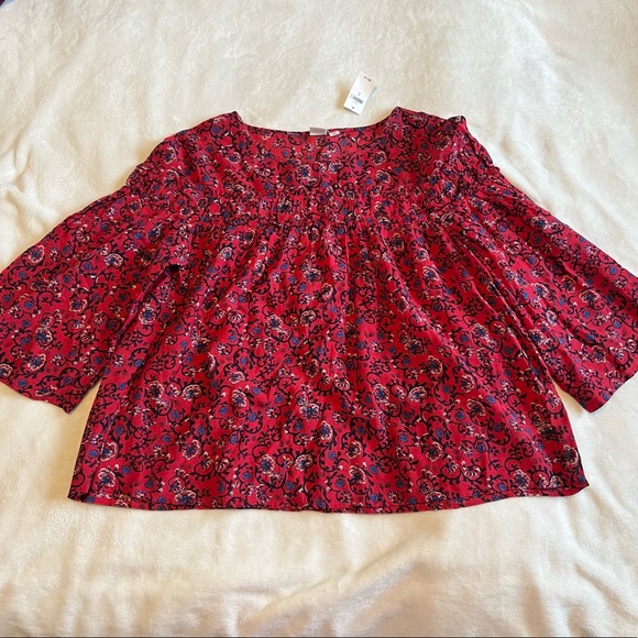 NWT GAP Floral Romantic Top - Picture 2 of 10